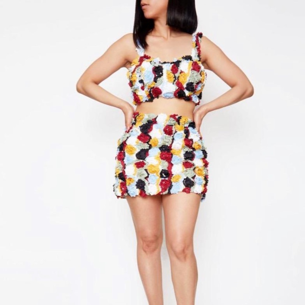 Flower Bomb Skirt Top Set L’Atiste Luxxel